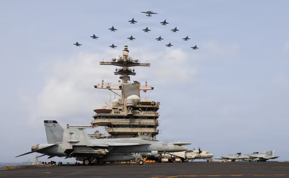 Thumbnail for US Forces Hit Larak Island Launchers; Iran Responds with Ballistic Missile Barrage in Jordan